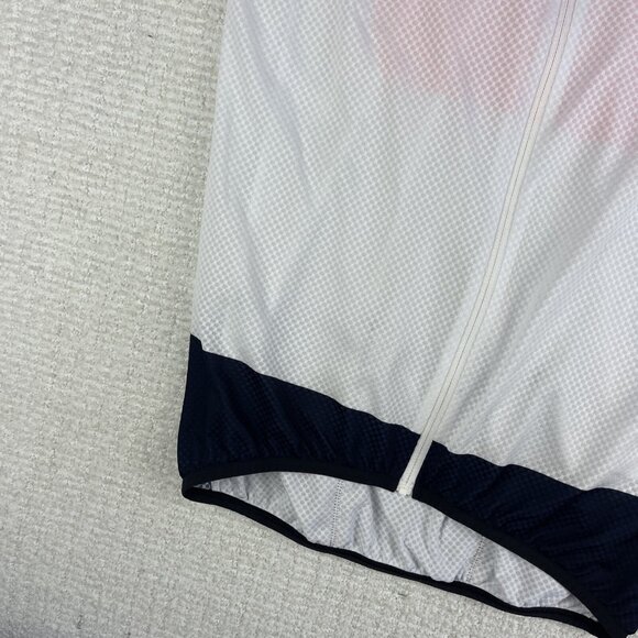 POC AVIP Cycling Jersey Women XL Orange & White Bike Jersey Back Pockets (Read) - Picture 4 of 16